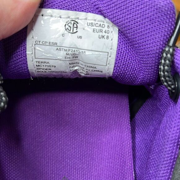 Terra Women's Spider Composite Safety Toe Puncture Resistant Industrial Boot Siz - Picture 5 of 12